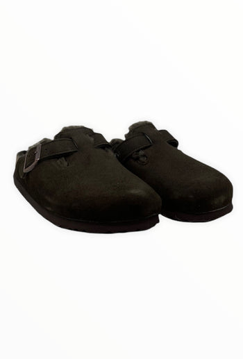 BIRKENSTOCK-1020529 MOCCA -BOSTON SHEARLING 