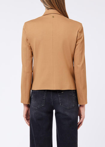LIU JO WHITE-WF6283J9189 51020-GIACCA FITTATA