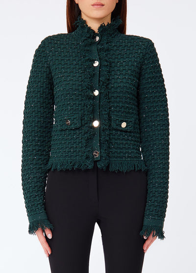 LIU JO COLLECTION-CF6154MS052 90312-ECS GIACCA MAGLIA M/L FITTED