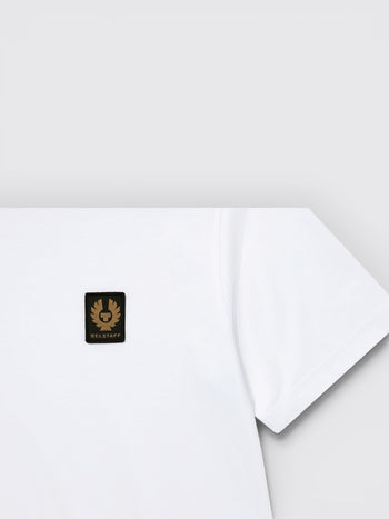 BELSTAFF-106565 WHITE -T-SHIRT 