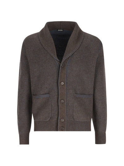ZEGNA-UIB87A4155 VB9-GIUBBOTTO IN MAGLIA