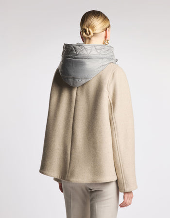 FAY-NAW59533730YNC C205-TOGGLE CAPE DB FRONT+ALAMARO