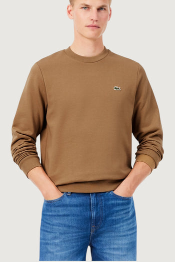 LACOSTE-SH9801 SIX -Felpa in tessuto felpato classic fit