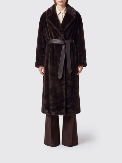 PINKO-107168A3FK L72-CALENDULA CAPPOTTO ASPEN ASPET