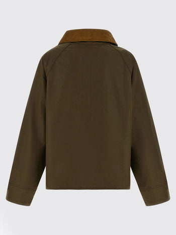 BARBOUR-LWX1595 SN91-MODERN SPEY WAX JACKET 
