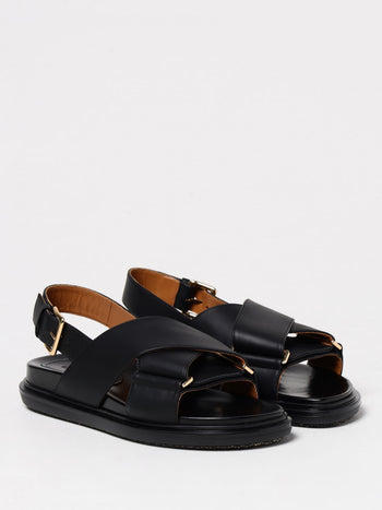 MARNI-FBMS015701P3614 00N99-FUSSBETT CRISSCROSS SANDAL