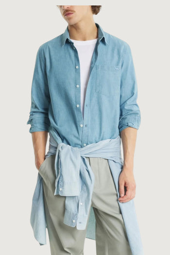 MAISON KITSUNE'-QM00412WC5006 0434-PROFILE FOX REGULAR SHIRT