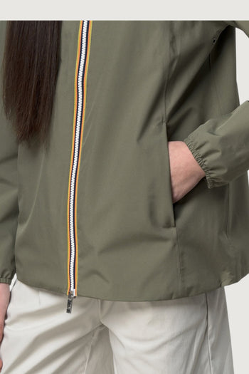 K-WAY-K8138PW V15-MARGUERITE STRETCH POLY JERSEY 