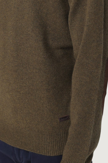 BARBOUR-MKN0584 GN34-ESSENTIAL PATCH ZIP