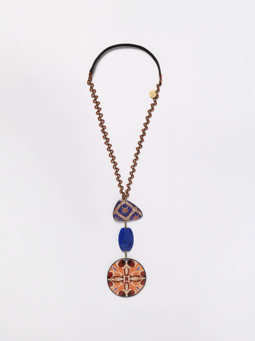 Collana floral resin