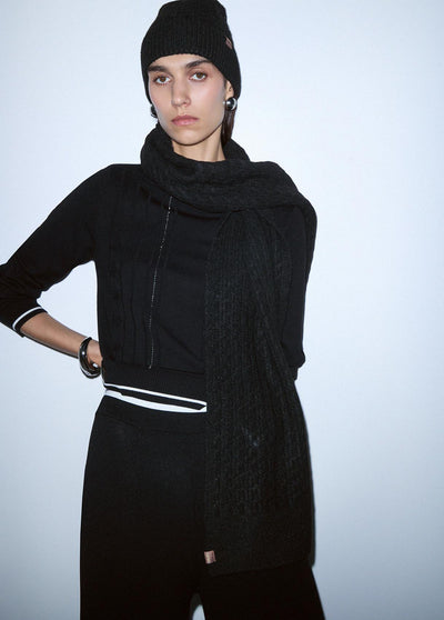 LIUJO ACCESSORI-2F6001MA29S 22222-SET SCIARPA BEANIE