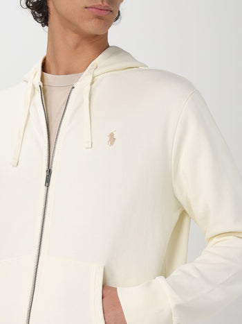 Felpa con cappuccio e zip - 4