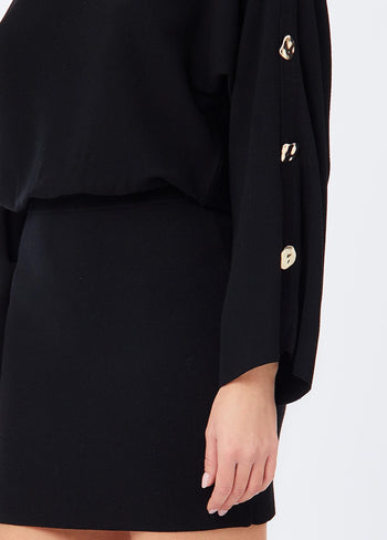 LIU JO COLLECTION-CF6093MS99E 22222-ECS ABITO MAGLIA M/AMPIE