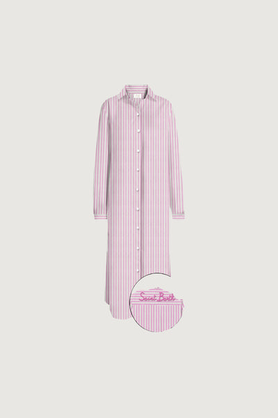 SAINTBARTH MC2-ADN0001 01065L-ADELINE COTTON STRIPES V 21 LUX EMB