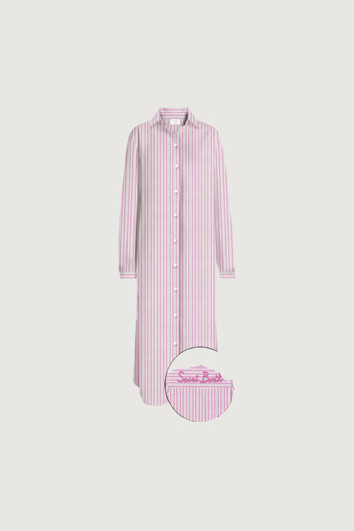 SAINTBARTH MC2-ADN0001 01065L-ADELINE COTTON STRIPES V 21 LUX EMB