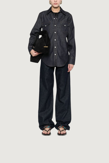 A.P.C.-COHOJF12644 IAI-CHEMISE WESTERN