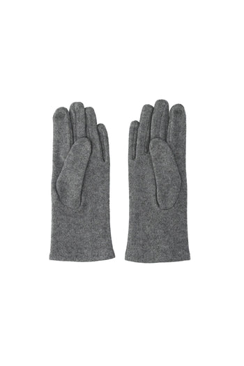 LIUJO ACCESSORI-2F6057T0300 63850-GUANTI TESSUTO MELANGE