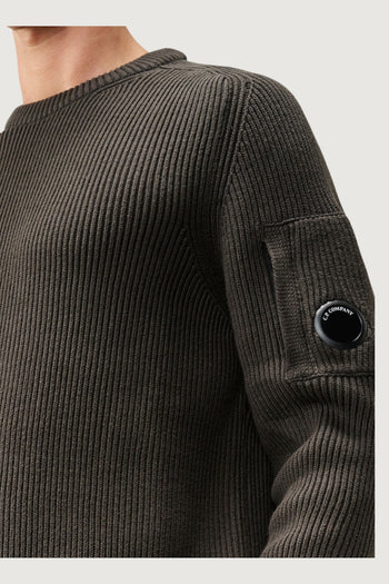 CP COMPANY-21CMKN101A006608A 985-FULL RIB COTTON CREWNECK 