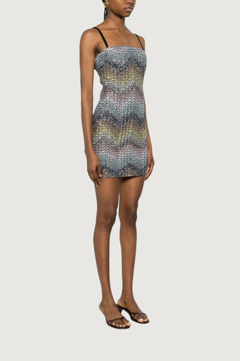 MISSONI-DS26SG2JBC0065 SMSNS-CAPERDONI - SLEEVELESS SHORT DRESS