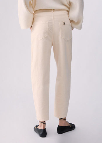 LIU JO BLUE DENIM-UF6130T702A 30905-PANT.NEW BALLOON REG.W.