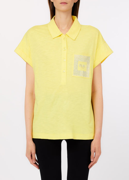 LIU JO  SPORT-TA6159JS870 20740-ECS T-SHIRT MODA M/C 