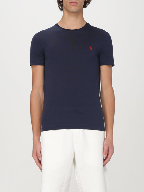 POLO RALPH LAUREN UOMO-710680785 004-Maglietta in cotone Custom Slim-Fit