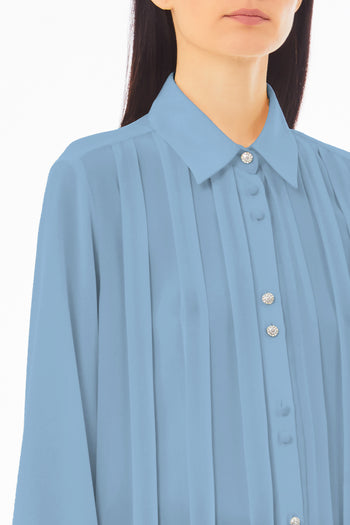 Ecs camicia con pieghe - 3