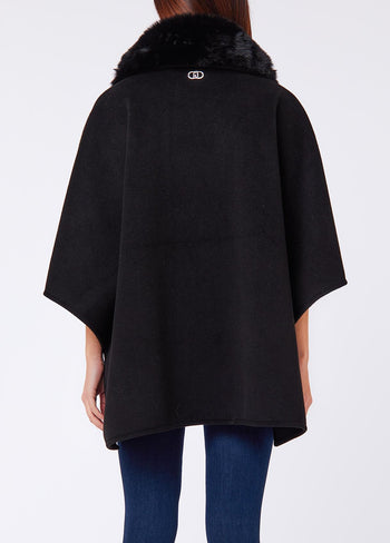 LIUJO ACCESSORI-2F6045T0300 22222-CAPPA COLLO FAKEFUR
