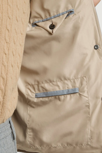 ELEVENTY-N75GILH04TES0N168 05-GILET CAPPUCCIO STACCABILE 