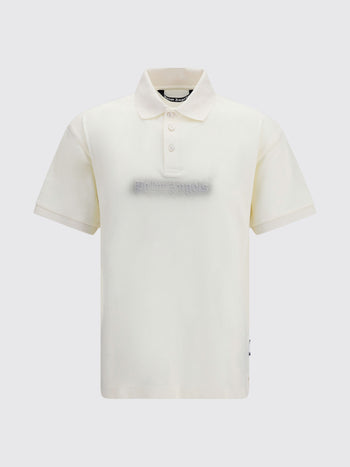 PALM ANGELS-PAMGB002FB002 0311-LOGO SPRAY REGULAR POLO