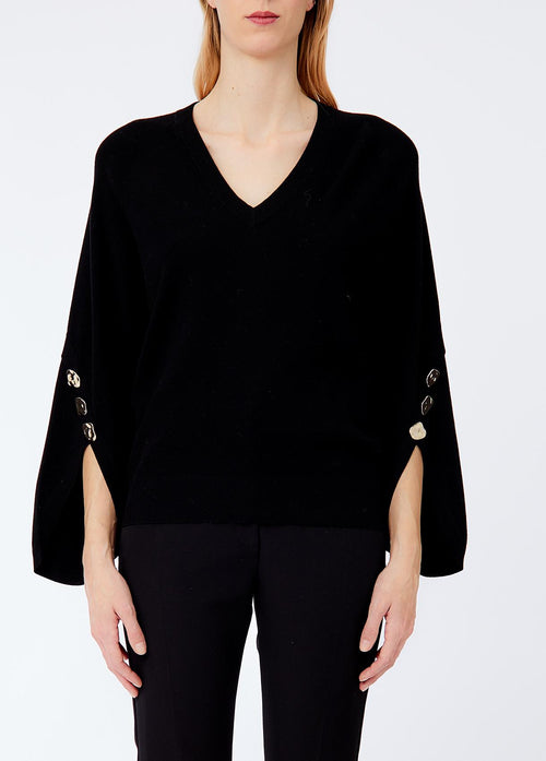 LIU JO COLLECTION-CF6092MS99E 22222-ECS MAGLIA CHIUSA M/L