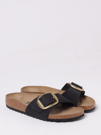 BIRKENSTOCK-1023373 BLACK -Madrid Big Buckle