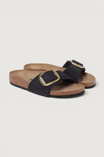 BIRKENSTOCK-1023373 BLACK -Madrid Big Buckle