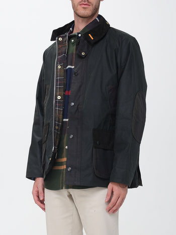 BARBOUR-MWX2585 SG51-ICONS PATCH BEDALE WAX JACKET 