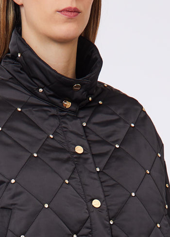 LIU JO WHITE-WF6060T682A 22222-BOMBER OVATTA CROPPED
