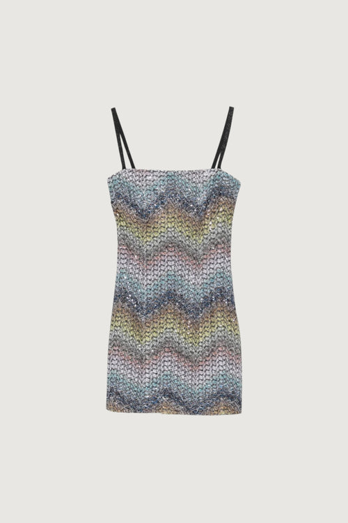 MISSONI-DS26SG2JBC0065 SMSNS-CAPERDONI - SLEEVELESS SHORT DRESS