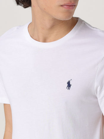 POLO RALPH LAUREN UOMO-710680785 003-Maglietta in cotone Custom Slim-Fit