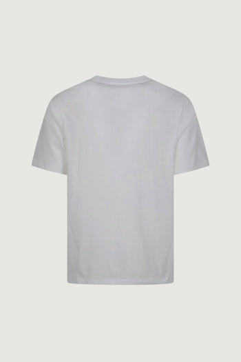 MAISON KITSUNE'-QM00113KJ7036 P100-T-SHIT POETIC SCRIPT