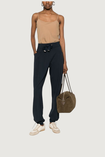 HERNO-PT000185D50069 9200-PANTALONE JOGGER CON TAFFETA'