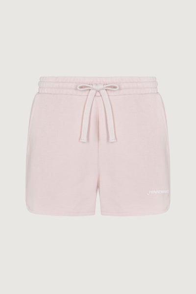 Short in felpa con spacchetti laterali