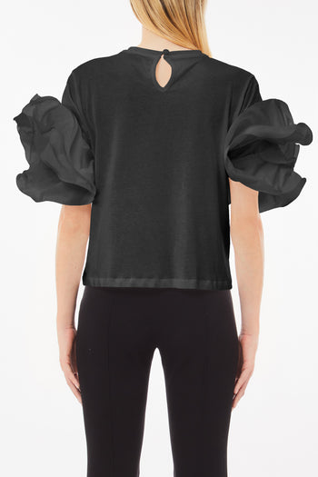 T-shirt con volant - 2