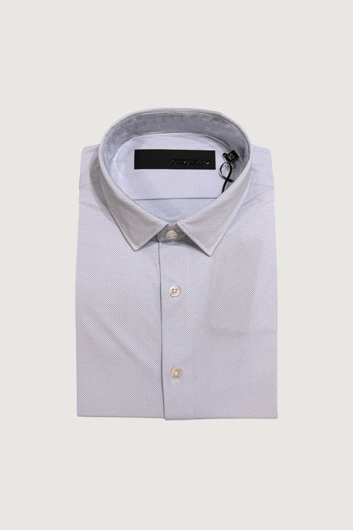 RRD-26254 V05-oxford jacquard open shirt