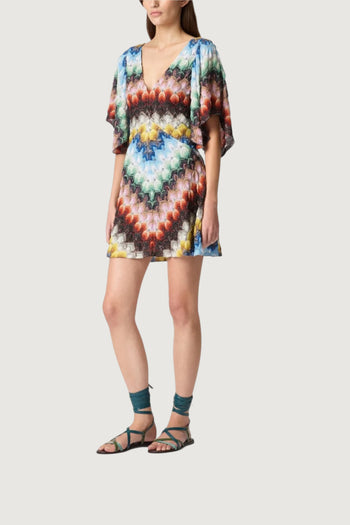 MISSONI-DS26SG44BR015J SMSNV-SHORT DRESS