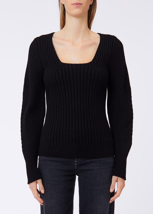 LIU JO WHITE-WF6431MA54S 22222-MAGLIA CHIUSA M/L A COSTE