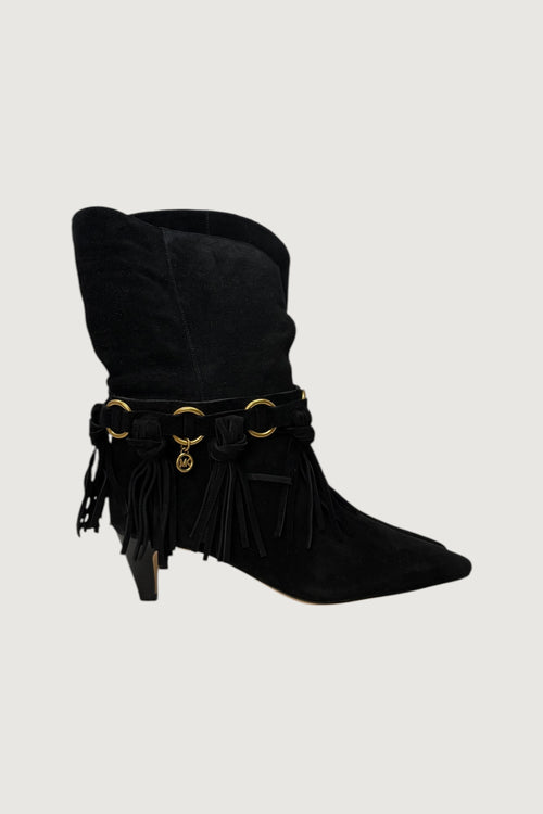 MICHAEL KORS-40F6DNME5S 001-DANIELA FRINGE MID BOOT