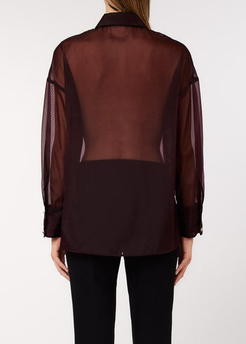 LIU JO COLLECTION-CA6343T6870 P9646-CAMICIA CON TASCHE 