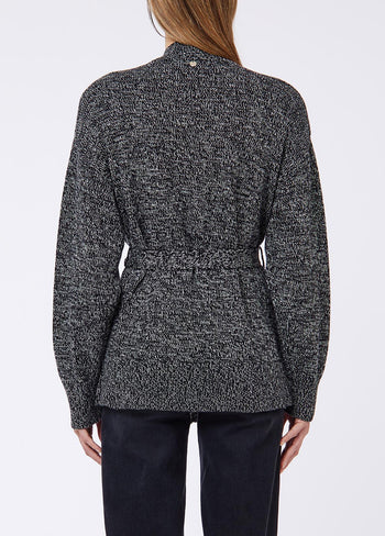 LIU JO WHITE-WF6382MA27S L9288-MAGLIA APERTA M/L PASSAMANERIA