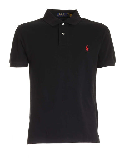 Polo in piqué slim-fit