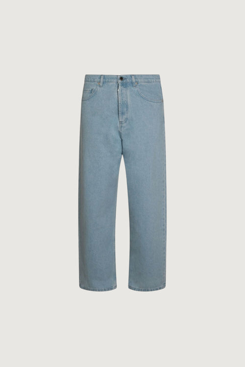 MAISON KITSUNE'-QM01102WD4022 0489-WIDE JEANS