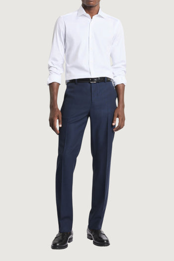 FAY-NCMA152259SORM B001-CAMICIA COLLO FRANCESE STRETCH